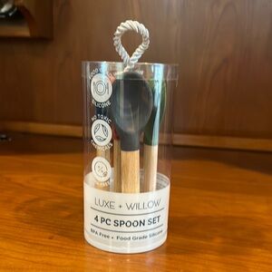 Luxe + Willow 4 Pc Spoon Set